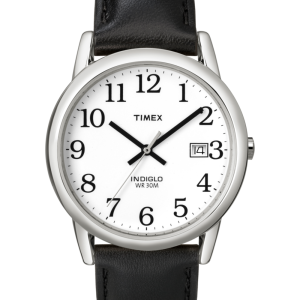 Easy Reader 35mm Leather Strap Watch