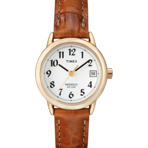 Easy Reader&reg; 25mm Leather Strap Watch