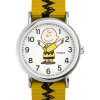 Peanuts&reg; x Timex Charlie Brown 38mm Fabric Strap Watch