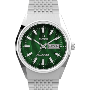 Q Timex Reissue Falcon Eye 38mm Stainless Steel Bracelet Watch