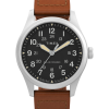Expedition Field Post Solar 36mm Eco-Friendly Leather Strap Watch
