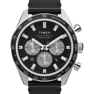 Waterbury Chronograph 41mm Leather Strap Watch