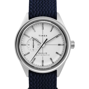 Marlin&reg; Jet Automatic 38mm Fabric Strap Watch