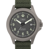Expedition&reg; Field Post Titanium Automatic 41mm Recycled Fabric Strap Watch