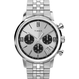 Marlin&reg; Chronograph Tachymeter 40mm Stainless Steel Bracelet Watch