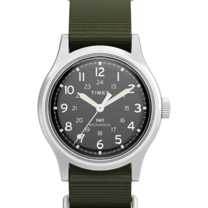 MK1&reg; Hand-Wound 36mm Fabric Strap Watch