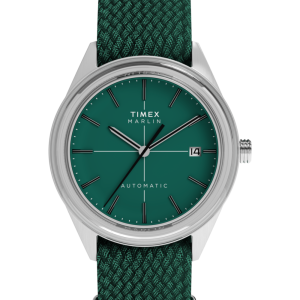 Marlin® Jet Automatic 38mm Fabric Strap Watch