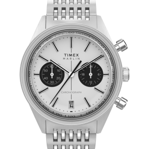 Marlin® Jet Quartz Chronograph 40mm Stainless Steel Bracelet Watch