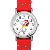 Peanuts&reg; x Timex Weekender Snoopy Santa Hat 31mm Fabric Strap Watch