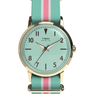 Marlin&reg; 34mm Fabric Strap Watch