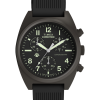 Expedition&reg; Capstone Chronograph 41mm Silicone Strap Watch