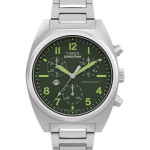 Expedition® Capstone Chronograph 41mm Stainless Steel Bracelet Watch