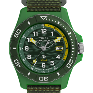 Expedition® Freedive Solar 46mm #tide Fabric Strap Watch