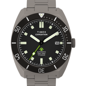 Expedition® Pioneer Titanium Automatic 41mm Bracelet Watch