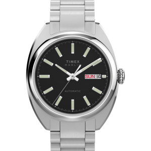 Marlin® Draper Automatic 37mm Stainless Steel Bracelet Watch